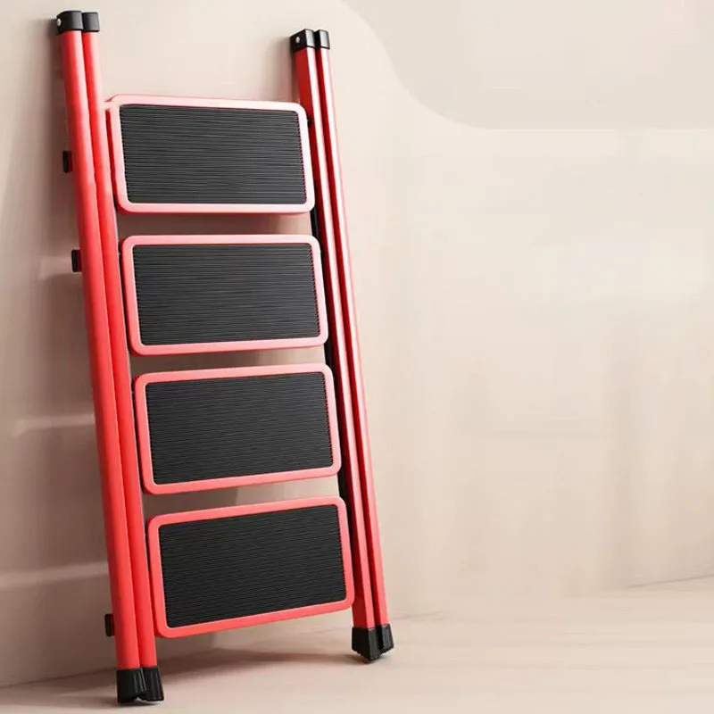 Simple Step Ladders Home Folding Telescopic Ladder Thickened Stairs Step Stools Multi-functional Kitchen Climbing Ladder H