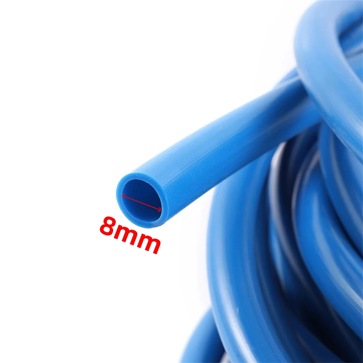 1m Blue Breeding Rubber Water Hose 8mm Anti-Freezing Automatic Rabbit Chicken Pigeon Quail Water Dispenser Pipe Drinking Tool