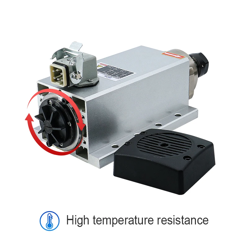 2.2kw 220 فولت/110 فولت ER20 24000 دورة في الدقيقة 400 هرتز المغزل تبريد الهواء مع YL620 العاكس VFD الطيران المكونات آلة طحن النقش باستخدام الحاسب الآلي #4