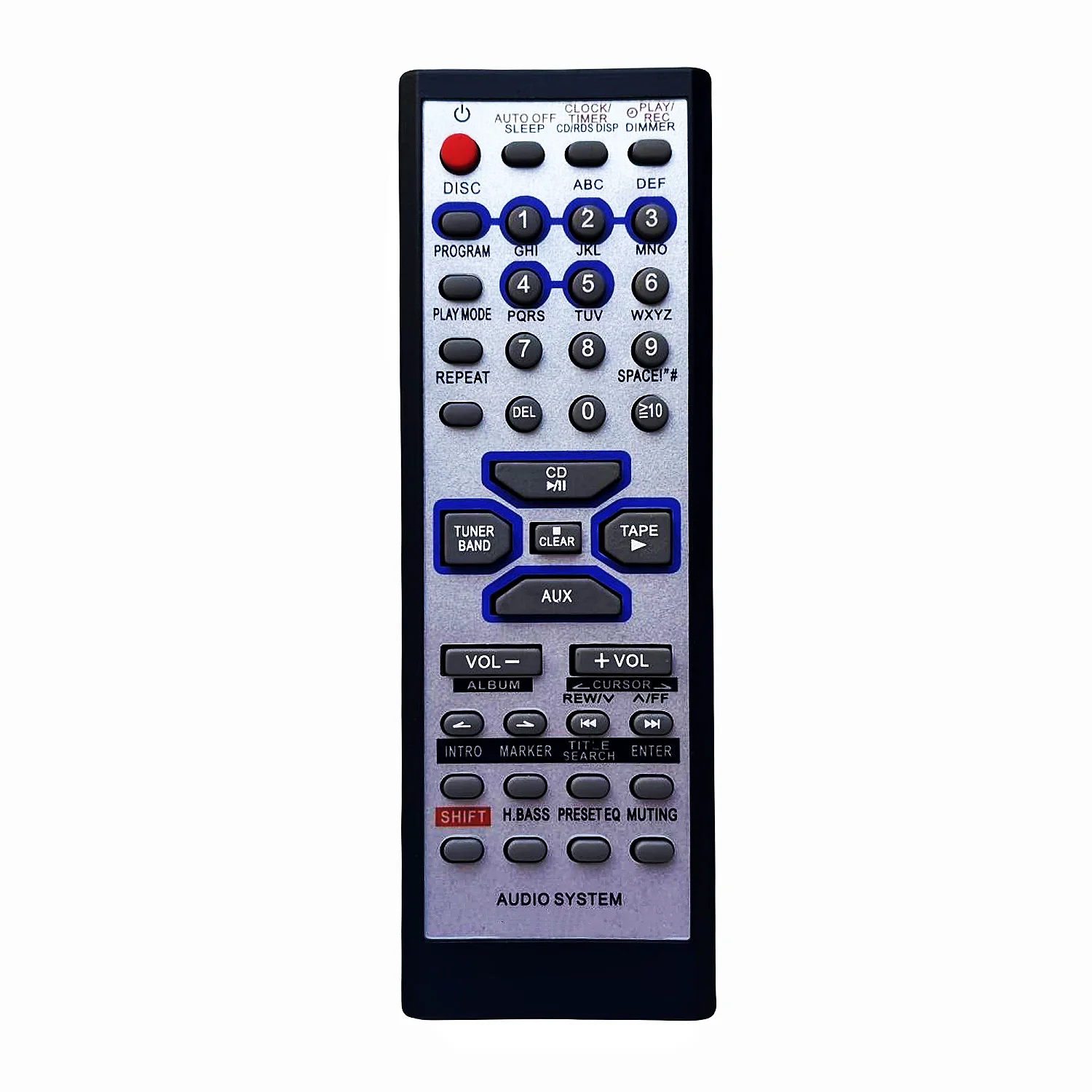 Remote Control for Panasonic SC-AK500 SC-AK490 N2QAHB000053 SC-PM91 SC-PM91D RX-ES25 SC-PM28 SA-AK520 CD Stereo System