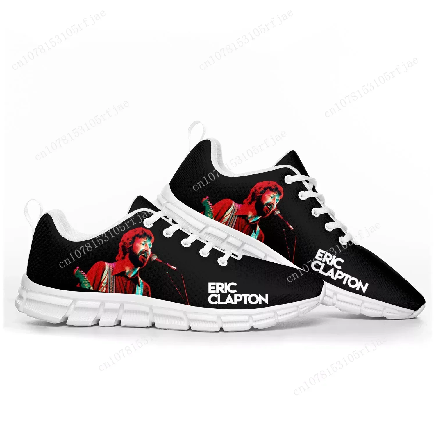 Eric Clapton Rock Musician Guitar Sports Shoes Mens Womens Teenager Kids Children Sneakers Custom High Quality Couple Shoes