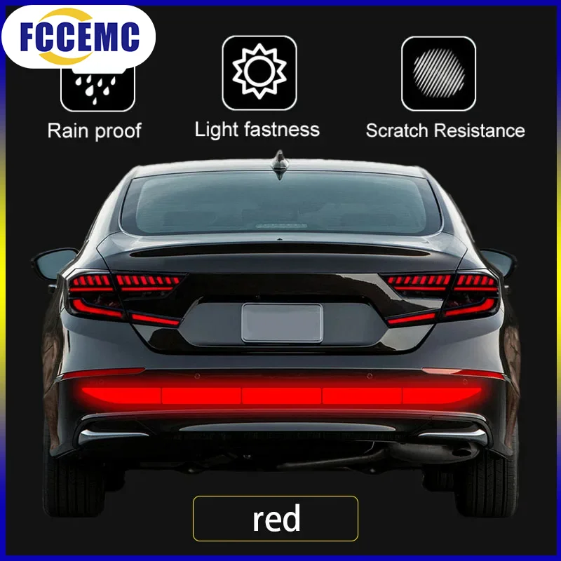 

5 шт./комплект, светоотражающие наклейки для автомобиля, 90 см