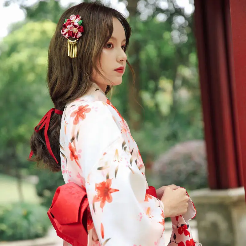 Kimono donna Kimono giapponese Cardigan camicia Cosplay camicetta giapponese Yukata femminile estate spiaggia fotografia vestiti Kimono 2023