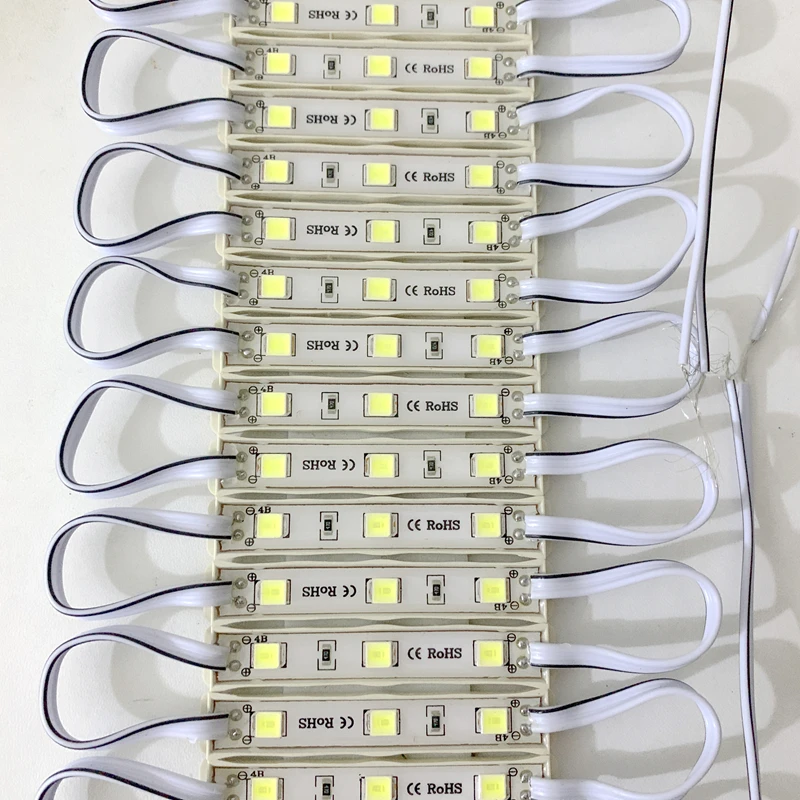 200 قطعة DC12V LED مصابيح وحدة مصلحة الارصاد الجوية 5054 السوبر مشرق في الهواء الطلق إضاءة خلفية مقاومة للماء لمتجر تسجيل صندوق الضوء الإعلان الديكور