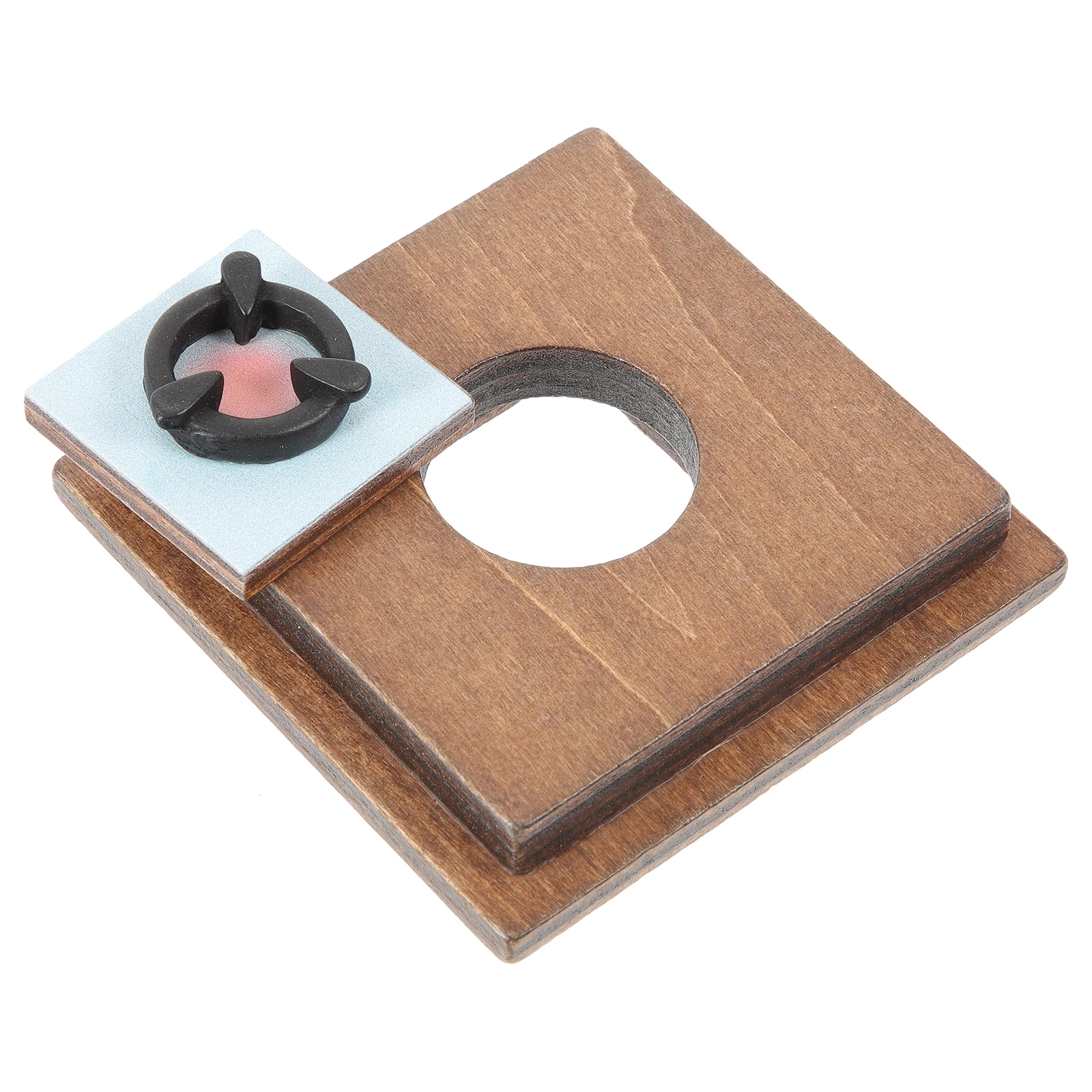 

Wooden Miniature Model Kitchen Cat Ornaments Decoration Mini House Stuff Child Toy Wear Resistant Tiny Furniture Realistic