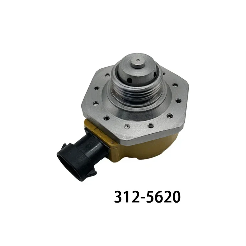 Excavator Accessories E320D Fuel Injection Pump Solenoid Valve C6.4/C6.6 Engine Fuel Pump Solenoid Valve 312-5620