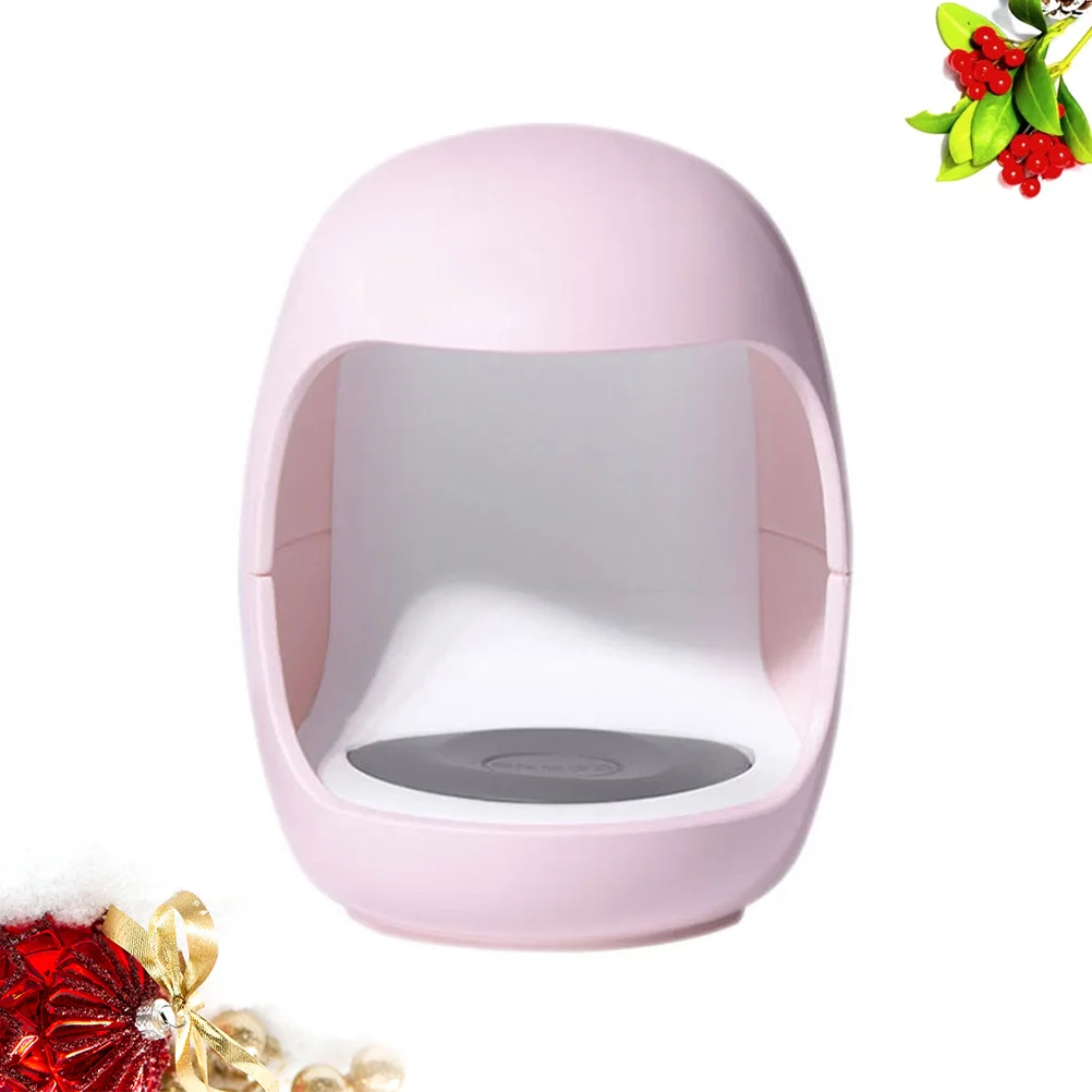 Nail Gel Curing Lamp Single Finger Dryer Ultraviolet Light Lamps for Polish Pink