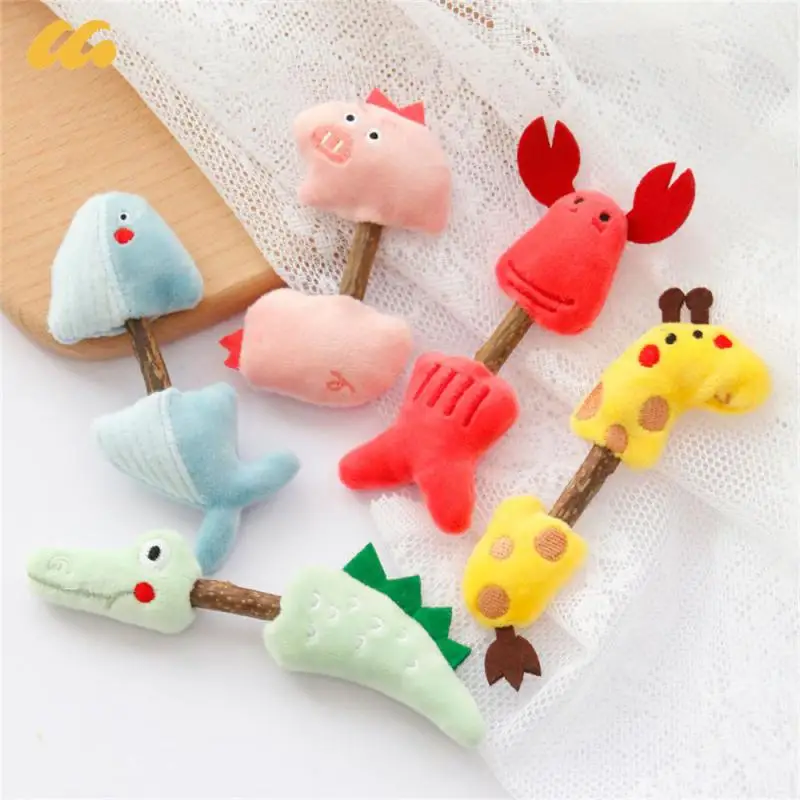 1pcs Pets Cat Toys Molar Stick Catnip Cat Zihi Toy Tooth Cleaning Doll Wooden Polygonum Tooth Grinder Cat Toy Pet Supplie Toys