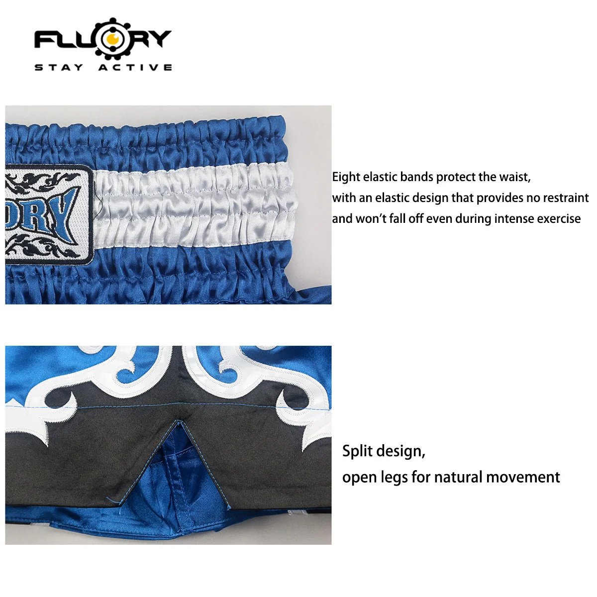 FLOURY Tai Boxing Shorts For Men And Women Martial Arts Training Apparel Boxing Pants With Logo Option Free Shipping MMA Shorts image 5