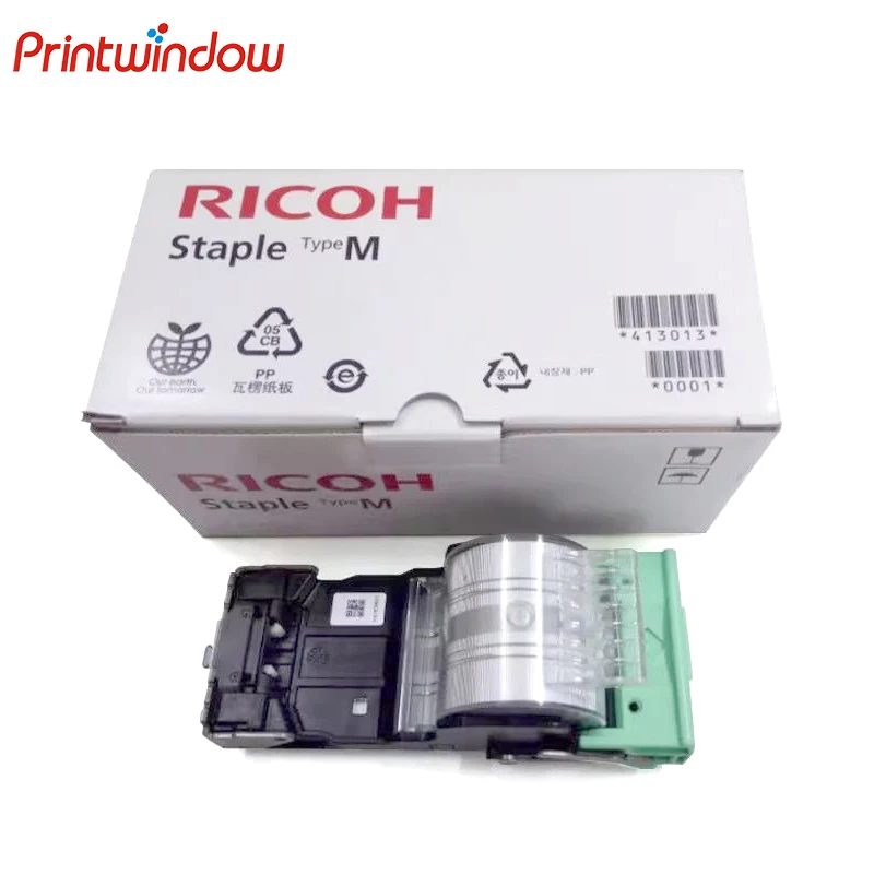 413013 Staple Type M Original For Ricoh SR4110 SR5000 SR5020 SR5030 SR5040  SR5050 SR5060 5,000 Staples Per Cartridge