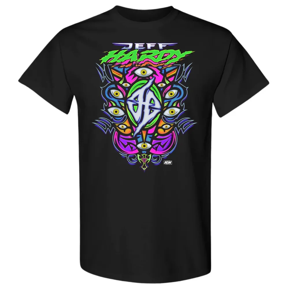 JEFF HARDY - SPECTRAL AEW Official T-Shirt Tees Y2K tops Unisex Summer Short Sleeve