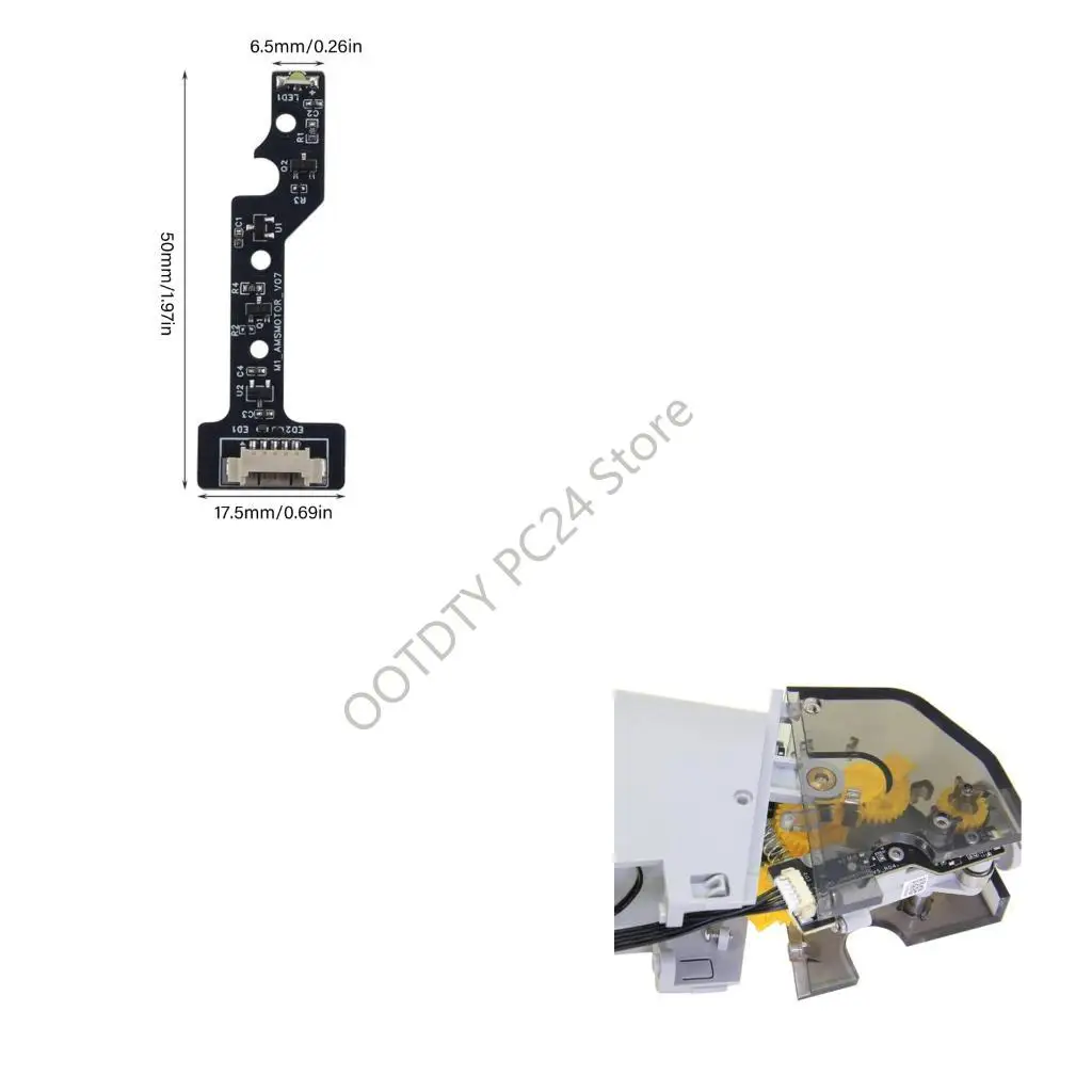 H7BA FPC Materials AMSInlet Sensors Board For Resolvings Filament Loading Failures In Compatible for Lab P1 Printers