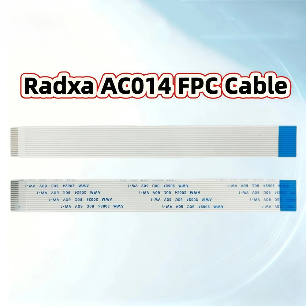 FireChip Radxa AC014 FPC Cable, Designed for Radxa 4SE/3C/Q6A Support of RPI Camera & 5inch/7inch Screen & Radxa Camera 8M 219