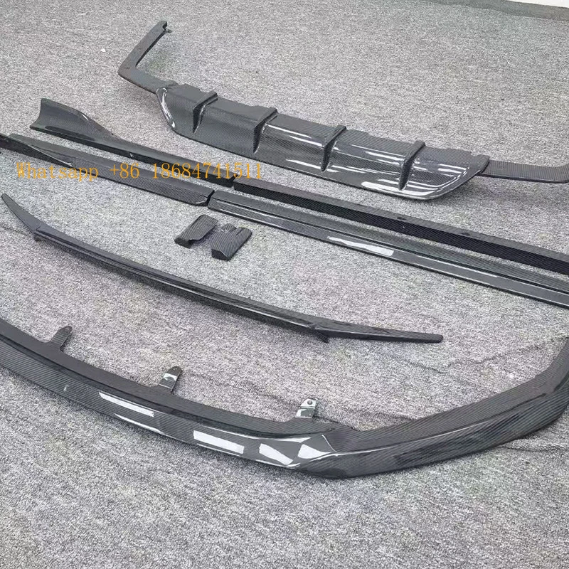AIM Style Carbon Fiber Small Body Kit RX500h 2023-2025 Front Rear Lip Side Skirt Spoiler