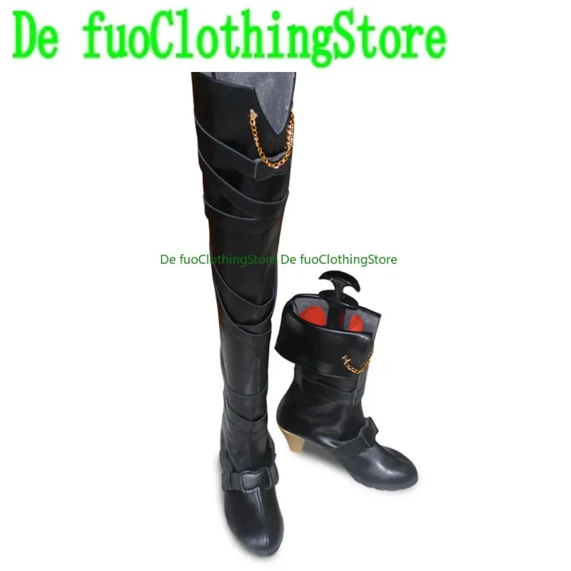Defuo Hololive Aster Arcadia Cosplay Schoenen Laarzen Spel Anime Spel Rollenspel Halloween Party Props Schoenen Laarzen