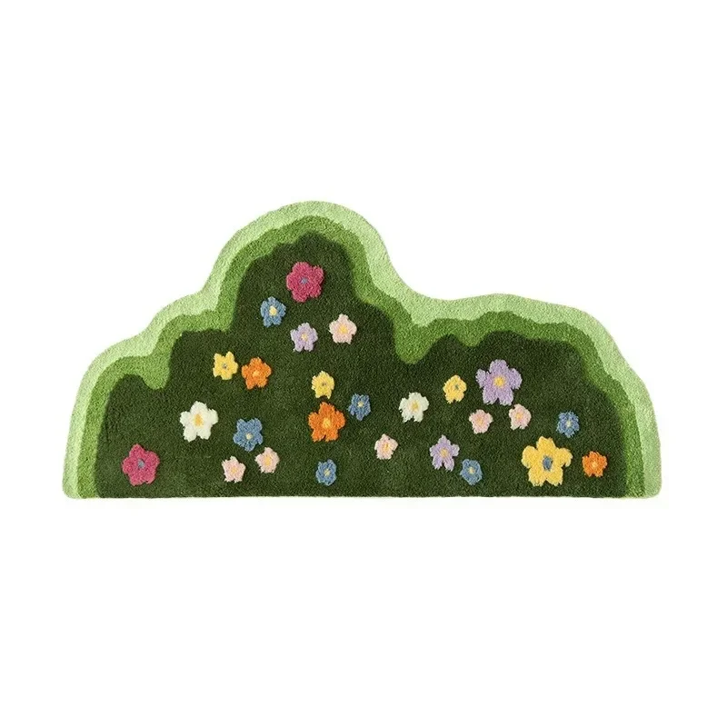 New 2024 Living Room Carpets Plants Flower Bedroom Rugs Soft Hallway Area Floor Pad Mats Doormat Aesthetic Home Art Decorations