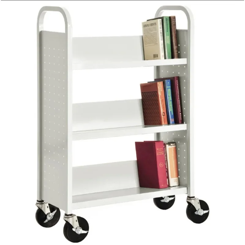 

Double Sided Mobile Steel Shelving, Library