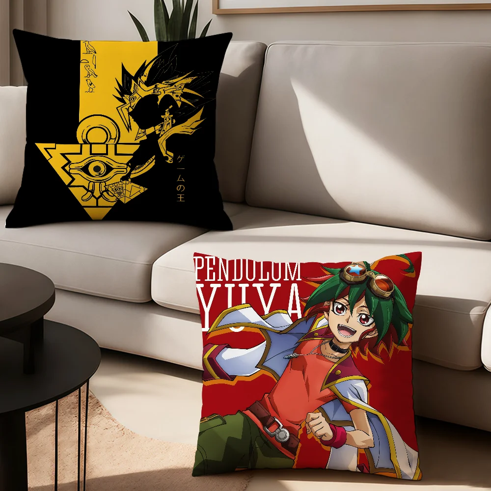 Game Yu-Gi-Oh cushion cover Anti-dustmite Sofa Cushion Decorative Office Cover Lounge Area Indoor & Outdoor Use