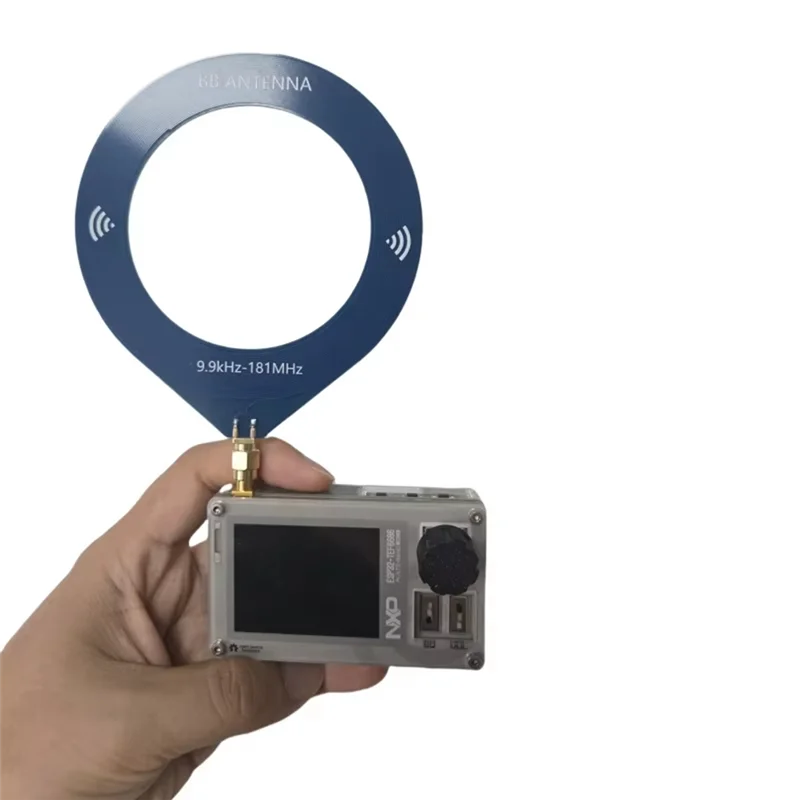 ABZY-Mini DSP Radio Full Band Radio ESP32 FM/LW/MW/SW Radio Receiver 2.0 Inch IPS Screen