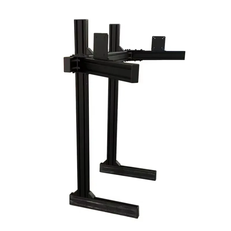 

2025 hot sale Custom DIY Adjustable 3 TV Mount Arm Multiple Screen Bracket Triple Stand for Alu Profile Sim Raci