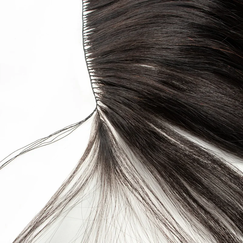 Veren Haarbundels Extensions Natuurlijke Vislijn Menselijk haar Niet-Remy Onzichtbare Micro-ringen Haarverlenging Inslag 100 strengen - afbeelding 2