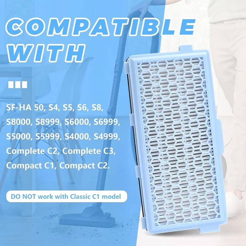 Фильтр для пылесосов Miele Compact C1 и C2, Complete C2 и C3, S8340, S4000, S5000, S6000, S8000