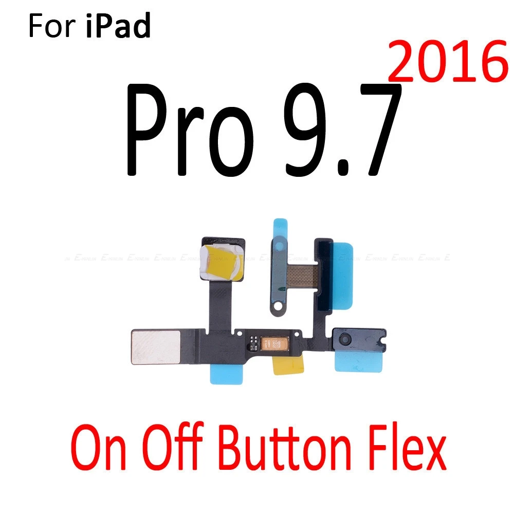 Power ON OFF Mute Switch Control Key Volume Button Flex Cable For iPad Pro 9.7 10.5 11 12.9 inch 2015 2016 2017 2018 2019