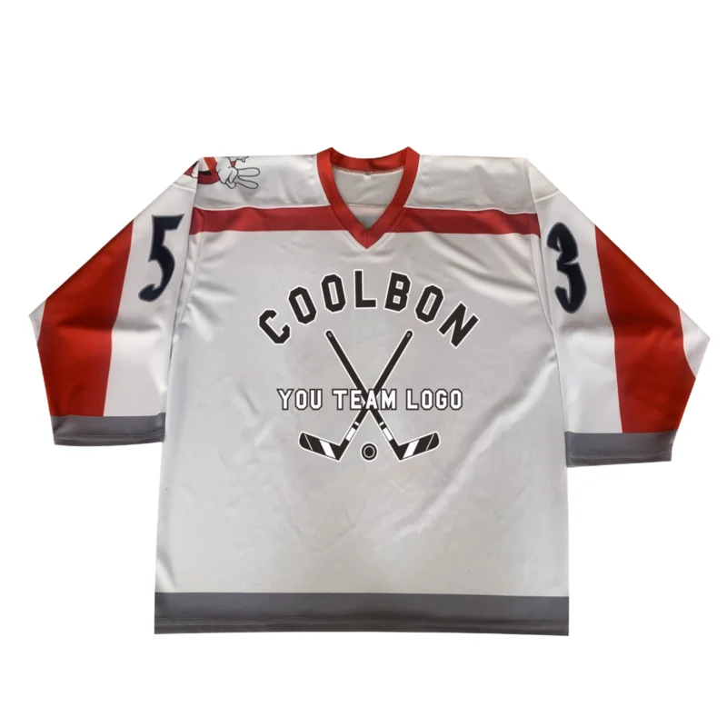 5PCS 2022 New Custom Sublimation Long Sleeves Ice Hockey Jersey