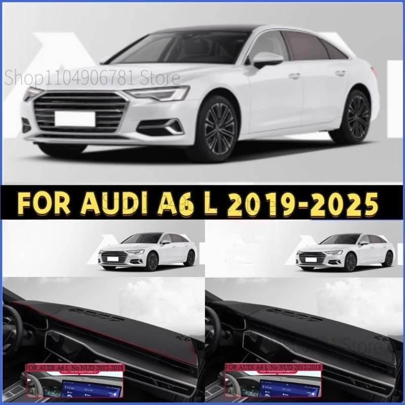 

Для AUDI A6 L No NUD 2012-2018 автомобильный коврик для приборной панели, коврик для приборной панели, солнцезащитный козырек, чехол для приборной панели, аксессуары для ковров