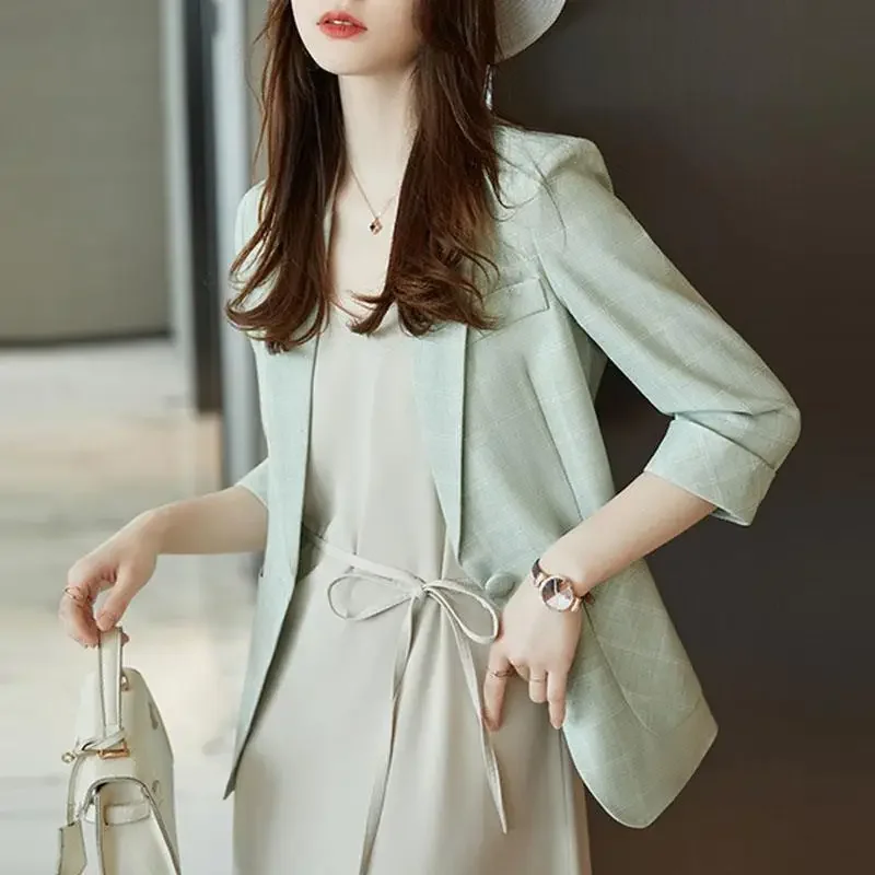 Women's New Casual Mini Suit Jacket With Suit Jacket