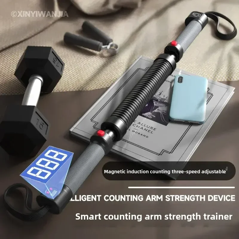 Multifunctional Power Twister Arm Strength Trainer Hand Grip Strengthener Portable Indoor Upper‑Body Workout Fitness Equipment
