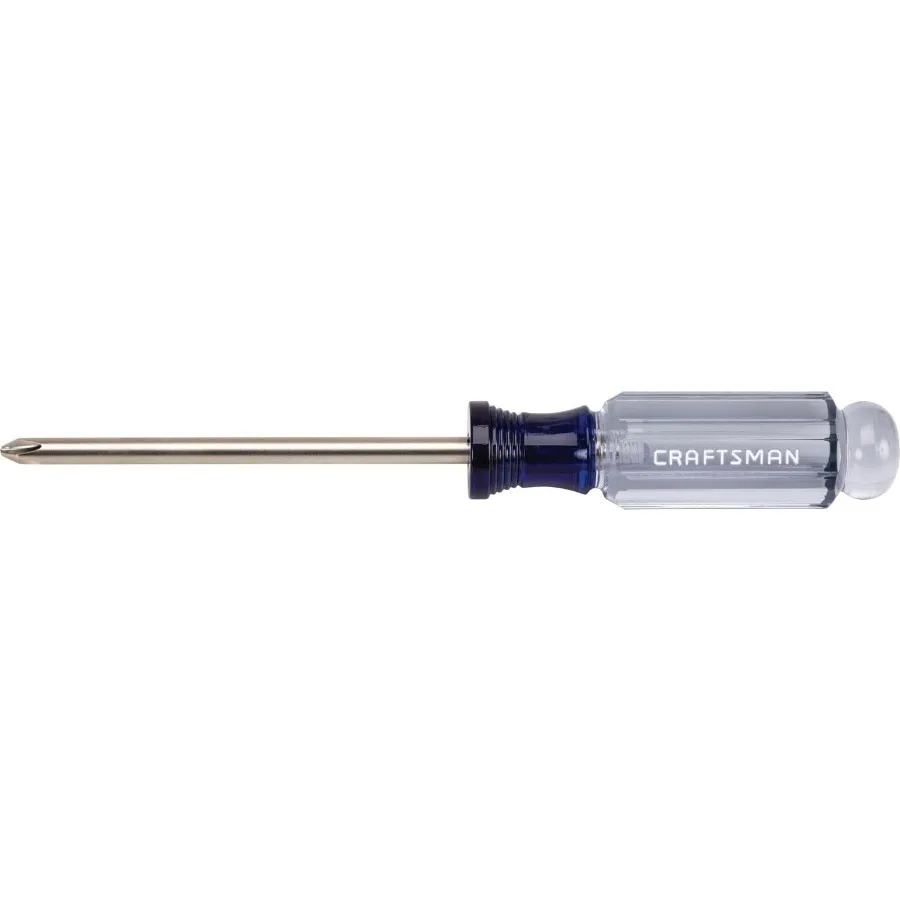 Cacciavite Phillips 2x4 pollici, manico in acetato per riparazioni domestiche e progetti fai-da-te
