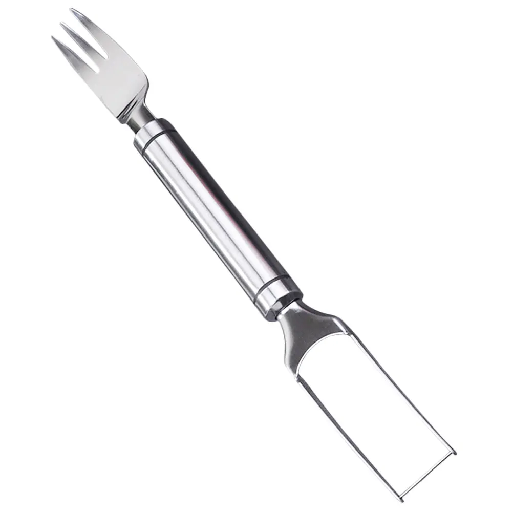 

Stainless Steel Slicing Fork Cube Slicer Watermelon Fork Slicer Kitchen Utensil Watermelon Cutting Tool Melon Manual