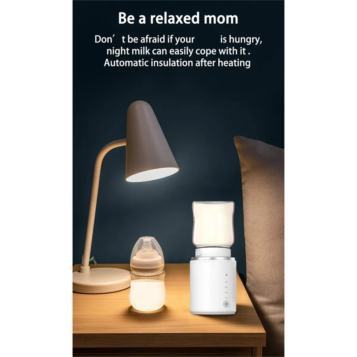 useful Portable Bottle Warmer Travel Baby Bottle Warmer for Breastmilk for on the Go Travel Bottle Warmer Leak-Proof