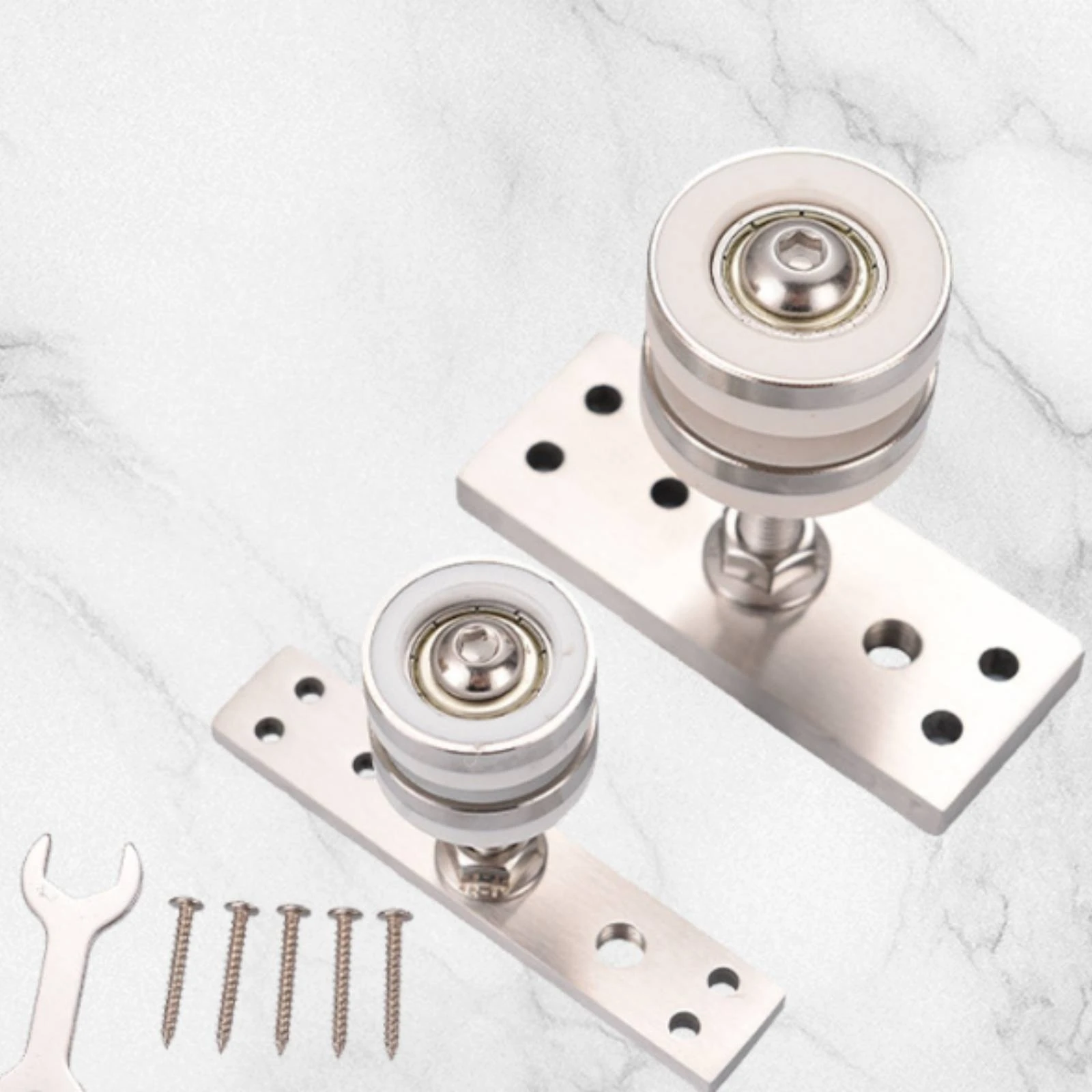 Hanging Roller Assembly Adjustable Track-Mounted Door Roller Sliding Door Wheel Replacement Compact Home Hardware