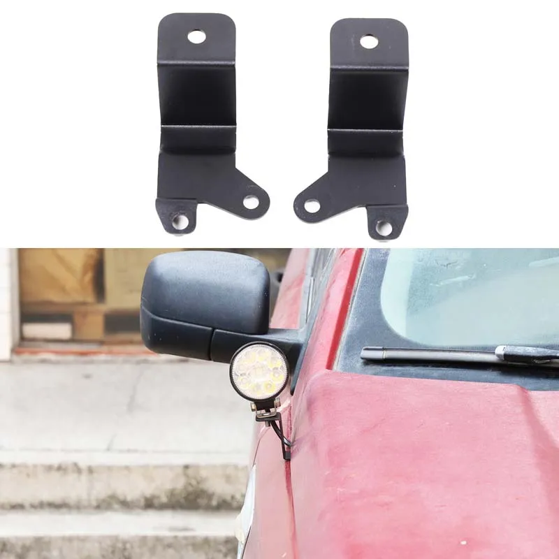 

Для Land Rover Freelander 2 LR2 2007-2015 Автомобильный кронштейн для крепления фонаря на капоте, боковая стойка, светодиодный светильник, кронштейн, автомобильные аксессуары