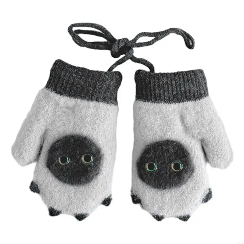 

Neck Fingerless Gloves Soft & Warm Infant Gloves Durable for Outdoor Activities