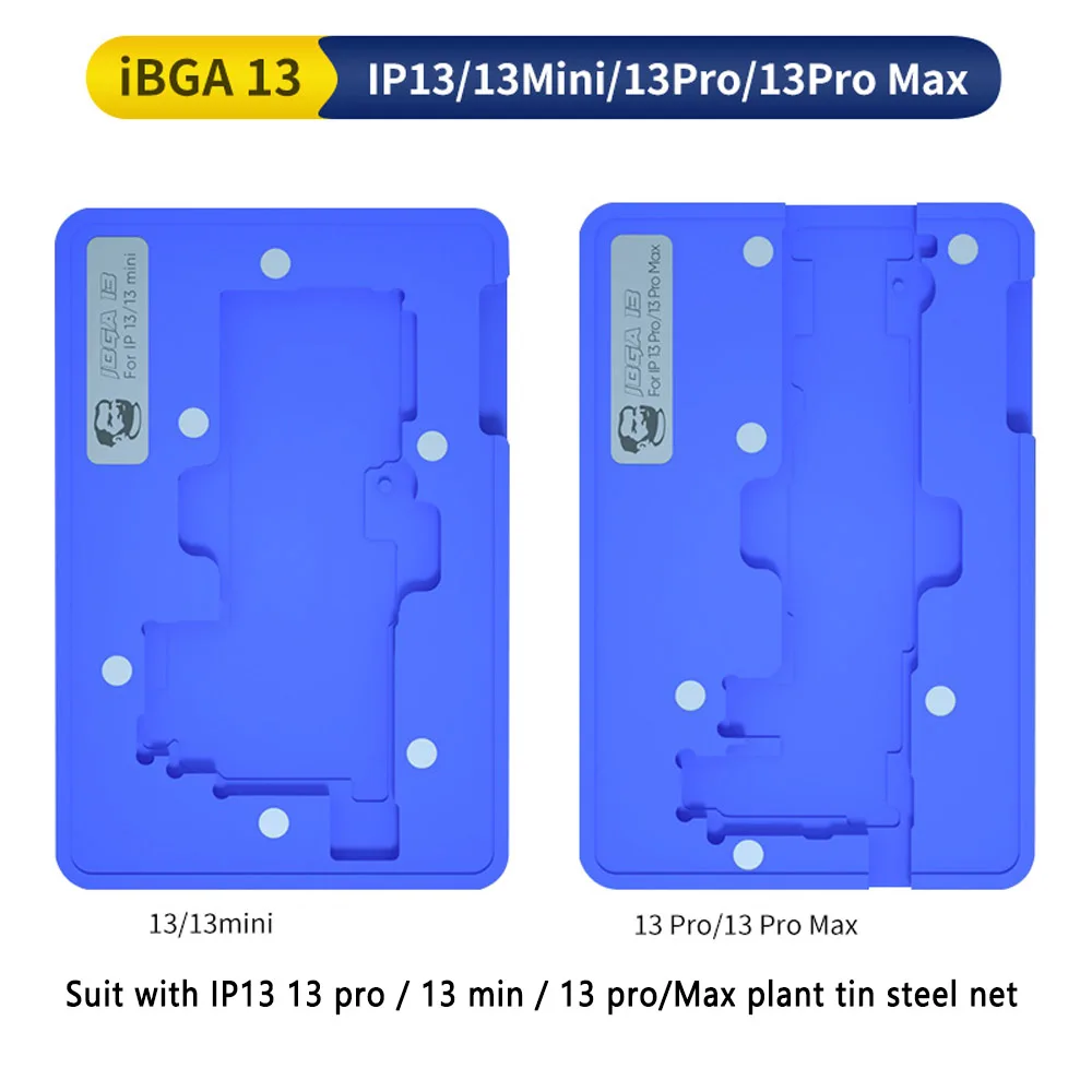 MECHANIC Middle Layer Positioning Tin Planting Platform Stencil Suit for IPhone 13/13pro/13min/13pro Max Motherboard iBGA13