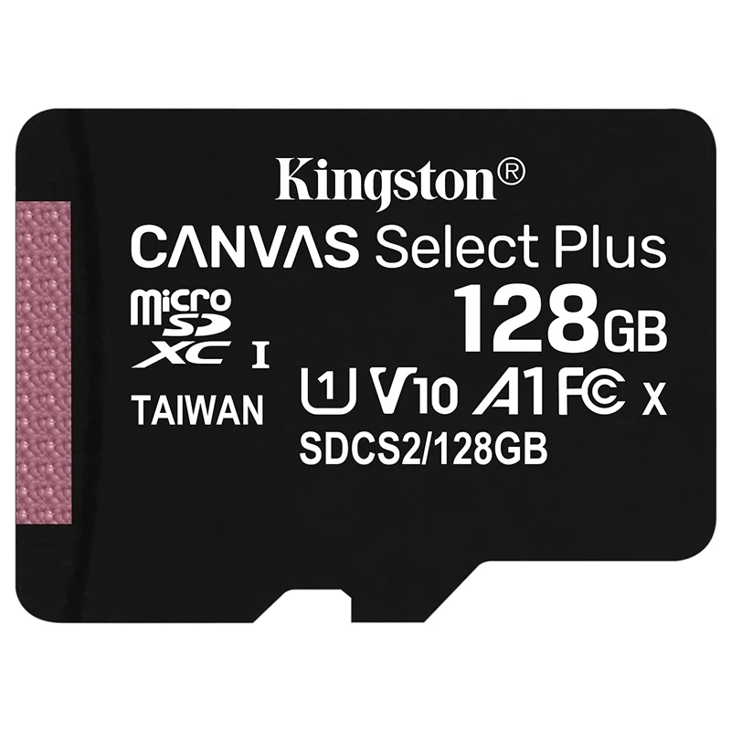 Kingston Memory Card Micro SD Card 32GB 64GB 128GB 256GB 512GB TF SDCS2 A1 100MB/S Reading Speed Class10 Flash Cards SD