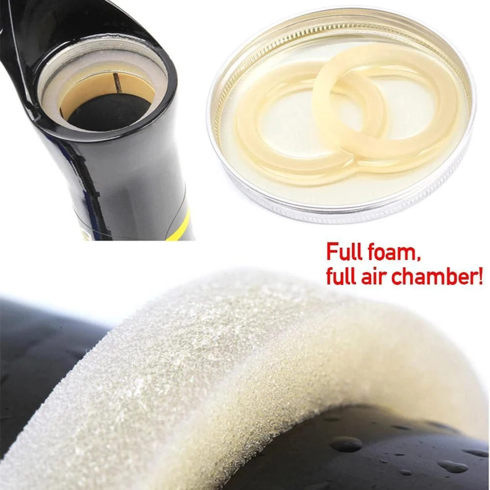 Red Circle Shock Absorber Oil-absorbing Oil Sealed Foam Bicycle Fork Sponge Ring Bicycle Fork Oil Sponge Bike Suspension Fork