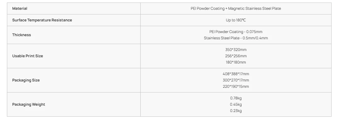 Offizielle Bambu Lab Texturierte PEI-Platte für X1 P1 Serie A1 Mini P2S X2D H2D H2S H2C 3D-Drucker Teile PEI-Bauplatte – Detail 10