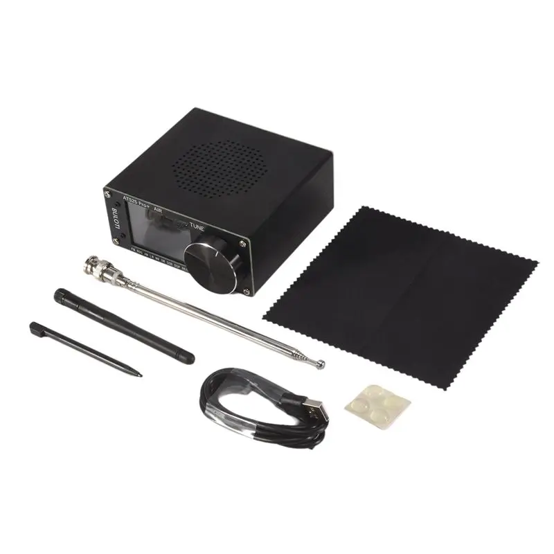 

Радиоприемник Factory Value ATS25 Pro+ AIR Full Band: FM, SW, SSB, MW, LW, AIR, SDR, авиационный диапазон, с поддержкой Bluetooth и Wi-Fi