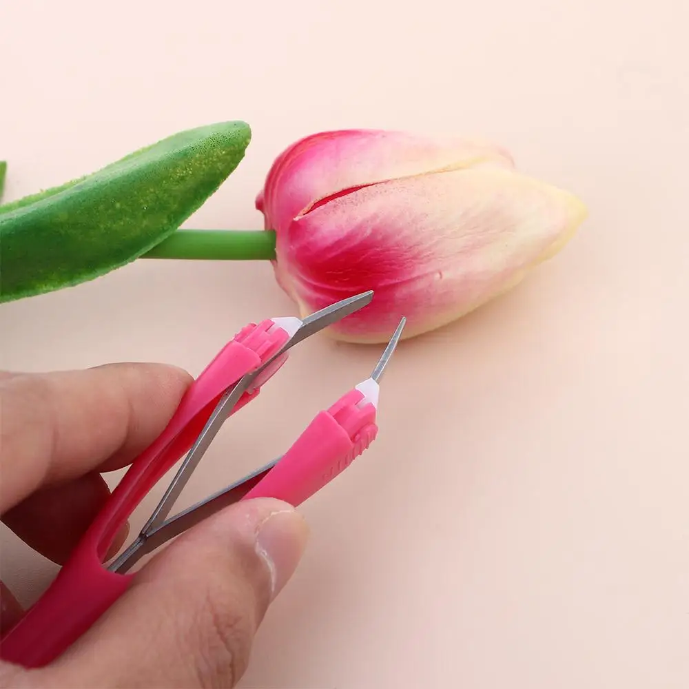 Retractable Blackhead Removal Hair Removal Slant Tip Clip Clamps Makeup Tool Eyebrow Pinch Automatic Eyebrow Tweezer