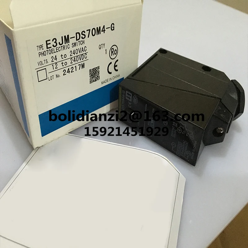 New photoelectric switch sensor E3JM-DS70M4-US One year warranty In stock