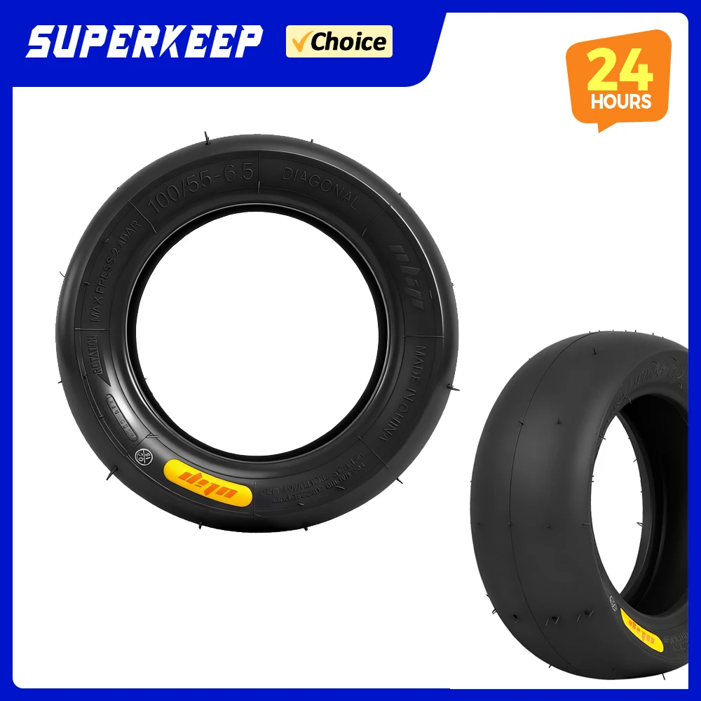 100/55-6.5 Tubeless Tire For Dualtron Ultra2 THUNDER Electric Scooter Semi Hot Melt Construction Racing Slick Repair Parts