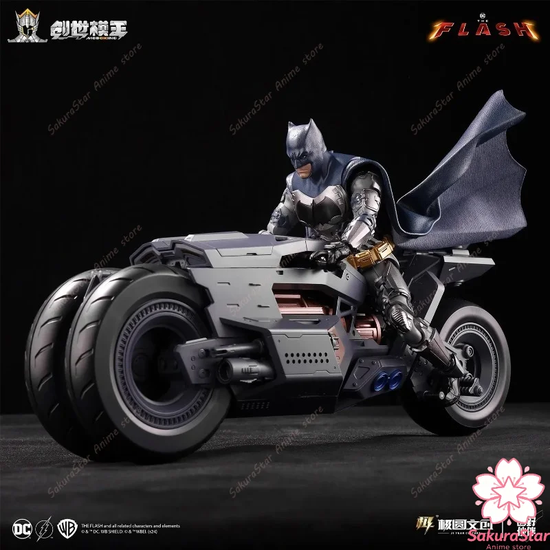 【Auf Lager】Modoking The Flash 1/12 Batman Ben Affleck Anzug Batmobil Actionfigur zum Zusammenbauen, Sammlerstück, Spielzeug, Geschenk