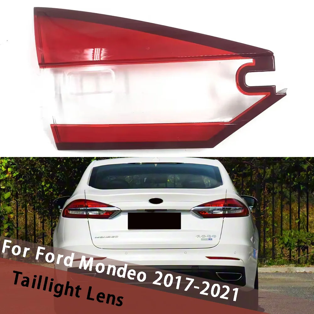

For Ford Mondeo 2017-2021 Outside Tail Lamp Cover Taillight Shell Rear Light Housing Transparent Lampshade Mask Plexiglass