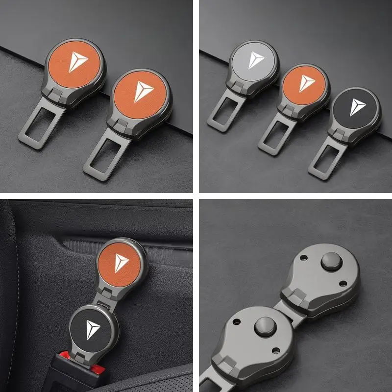 For Changan Deepal G318 S09 L07 Car Safety Belt Clip Connector Extender Wear‑Resistant EV Interior Modified Parts
