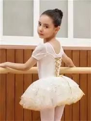 Girls Ballet Dress Professional Ballet Tutu Girls Children Ballerina Costumes Summer Kids Performance Dancewear Dance Tutu Skirt