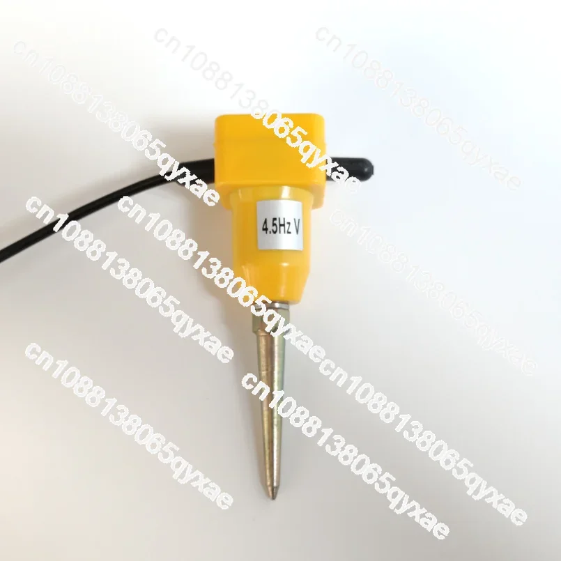 Single Geophone 4.5 Hz Vertical in Waterproof Land Case with Female XLR Connector, Seismic Geophone String 4.5Hz